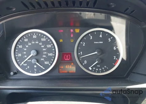 2007 BMW 530I z USA, uszkodzony, nr VIN WBANE73587B996893